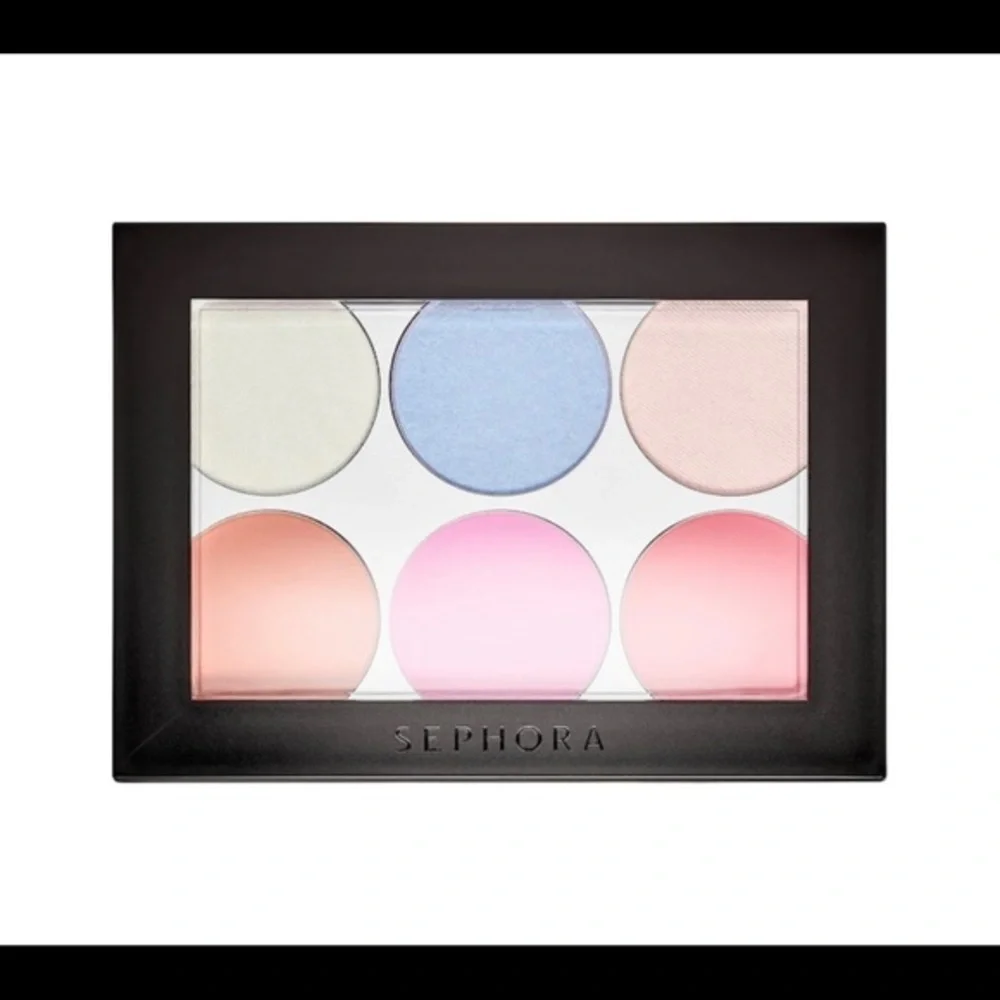 🎉Host Pick🎉 NWT Rare! 6 Pc Sephora Holographic Face & Cheek Palette